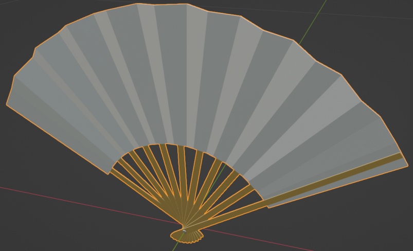 11本骨の扇子
