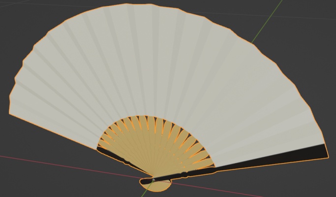 19本骨の扇子