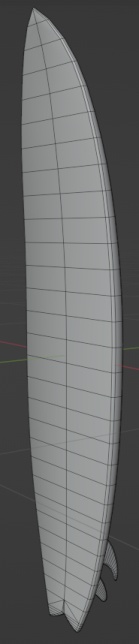 サーフボード(ミッドレングス/2.53m)