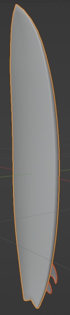 サーフボード(ミッドレングス/2.53m)