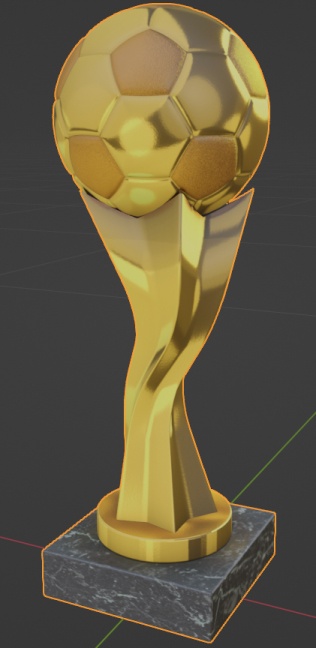サッカートロフィー