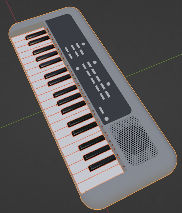 キーボード(3オクターブ)