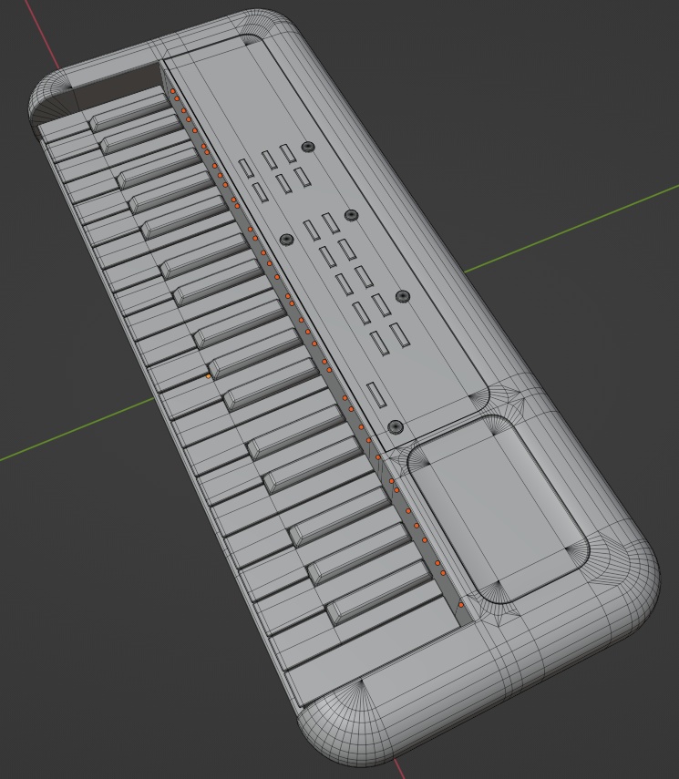 キーボード(3オクターブ)