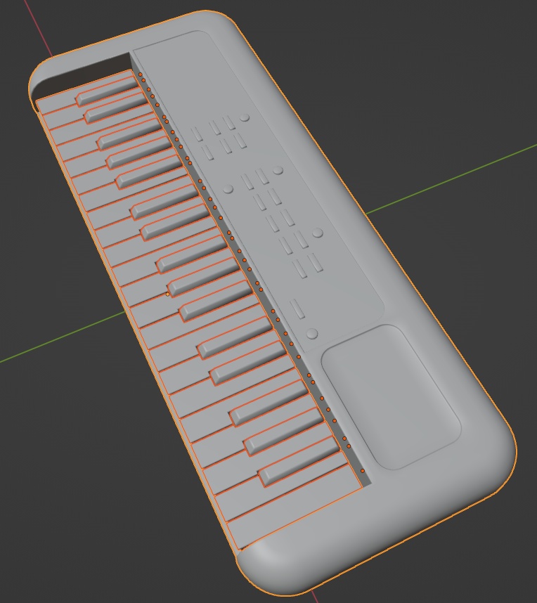 キーボード(3オクターブ)