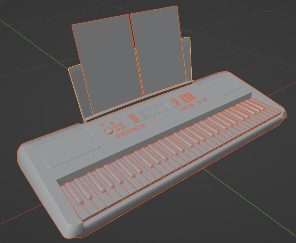 キーボード(5オクターブ)
