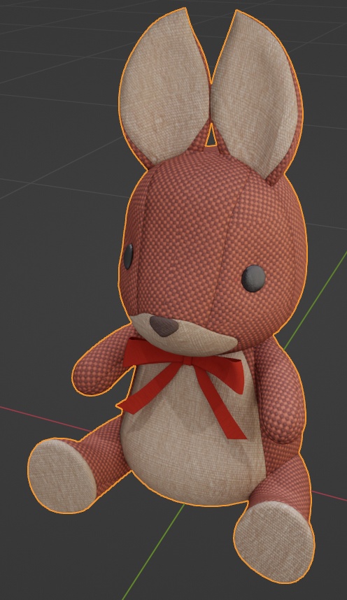 うさぎのぬいぐるみ