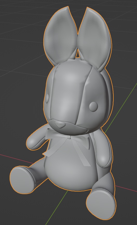 うさぎのぬいぐるみ