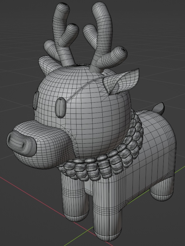 トナカイのぬいぐるみ