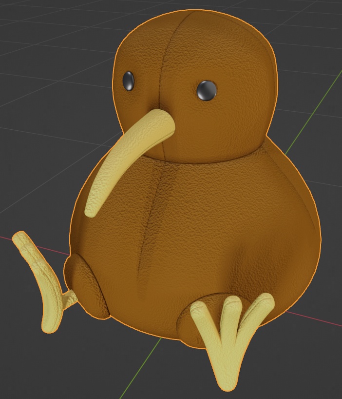 キウイのぬいぐるみ