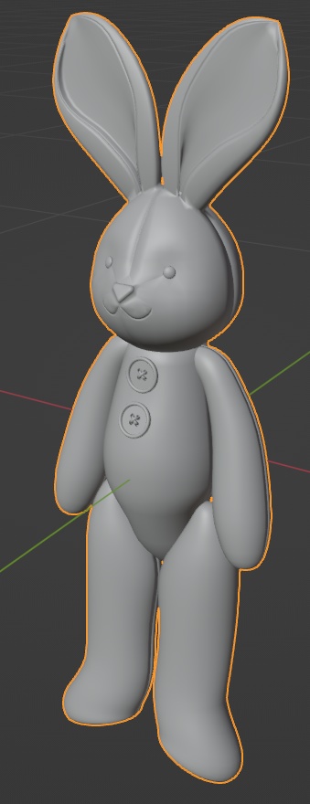 うさぎのぬいぐるみ