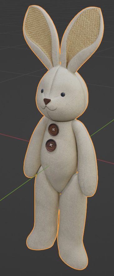 うさぎのぬいぐるみ