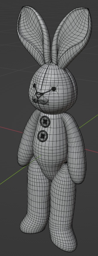 うさぎのぬいぐるみ