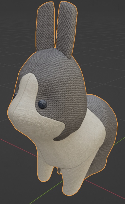 うさぎのぬいぐるみ