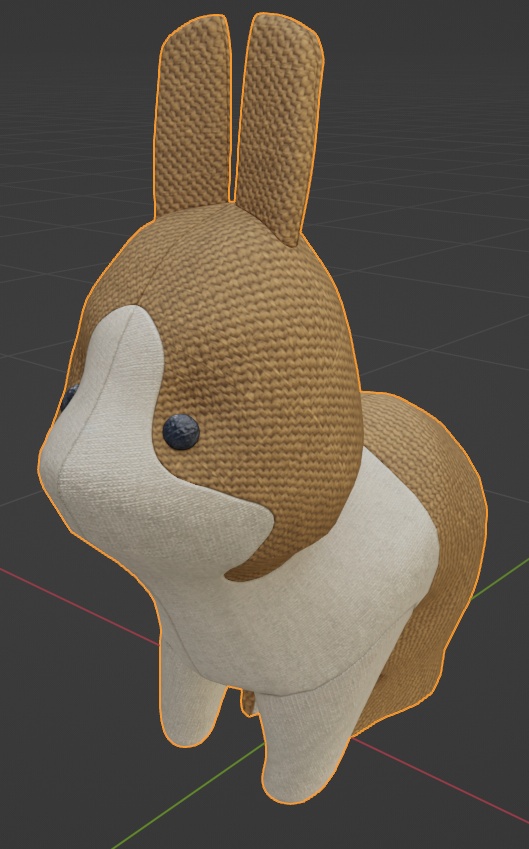 うさぎのぬいぐるみ