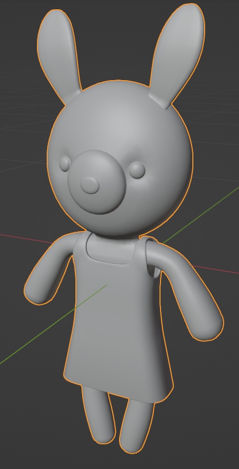 うさぎのぬいぐるみ