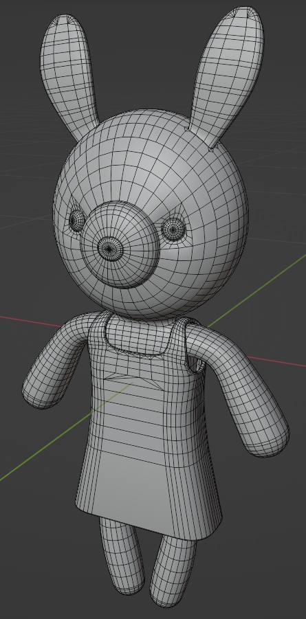 うさぎのぬいぐるみ