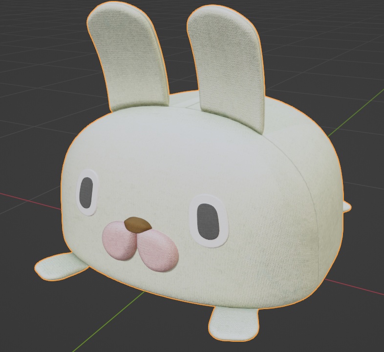 うさぎのぬいぐるみ