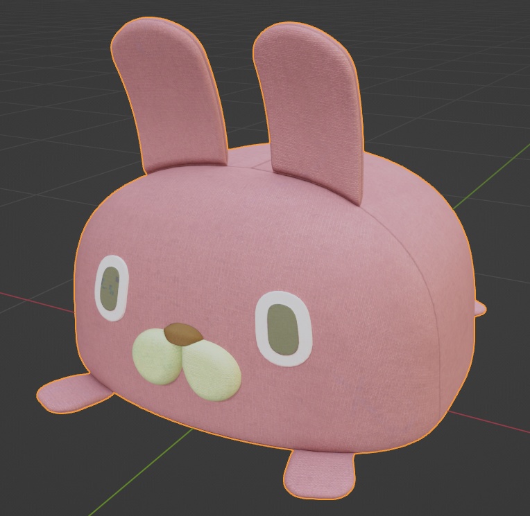 うさぎのぬいぐるみ