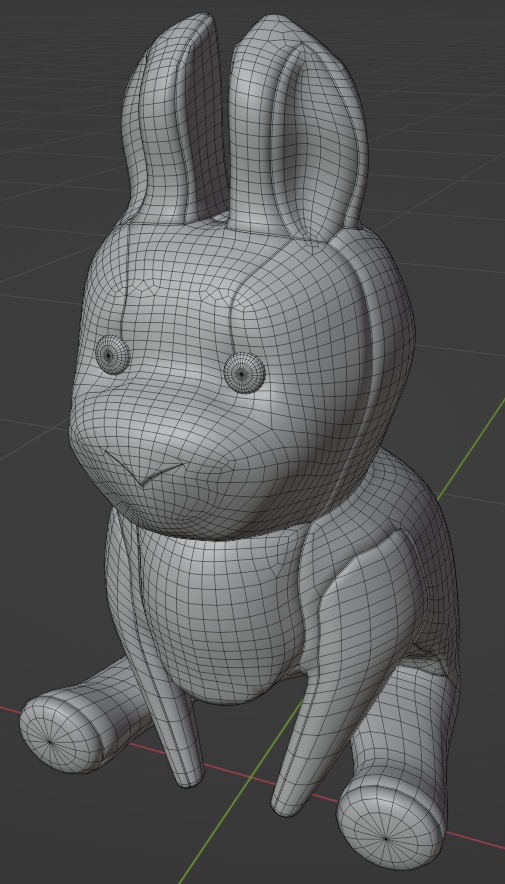 うさぎのぬいぐるみ