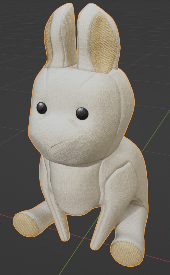 うさぎのぬいぐるみ