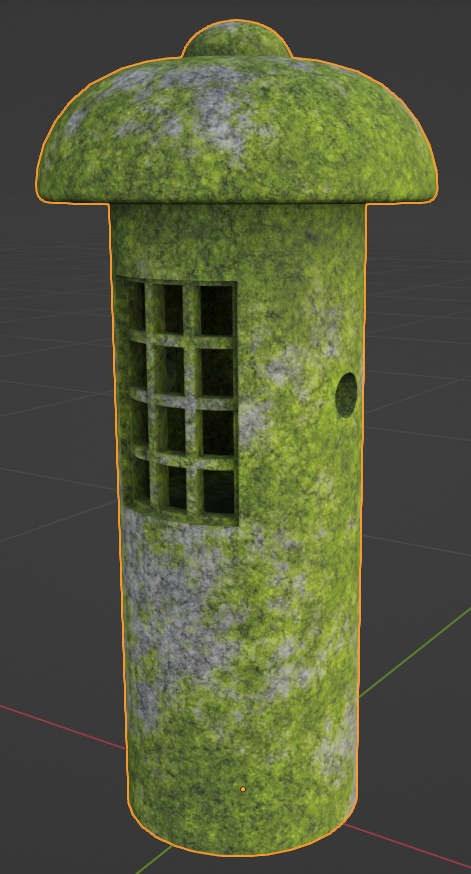 生け込み灯篭(雪ノ下型)