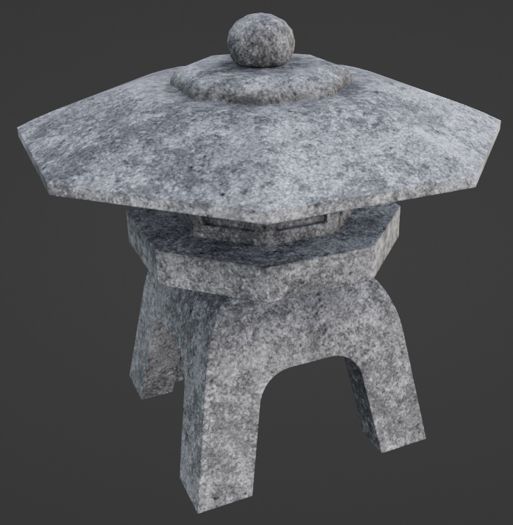 雪見灯篭(泉涌寺型)