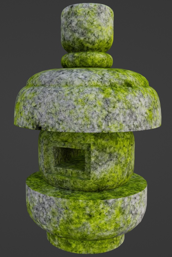 置き灯篭(岬型)