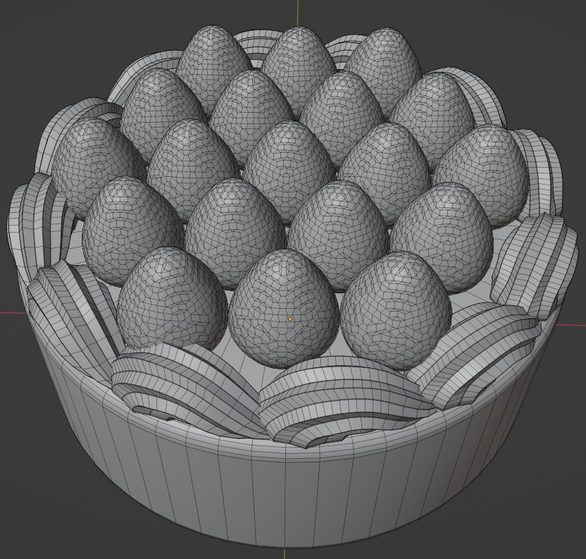 苺のホールケーキ