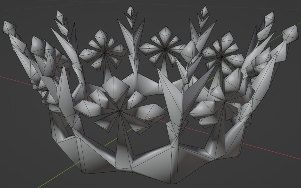 クリスタルの冠