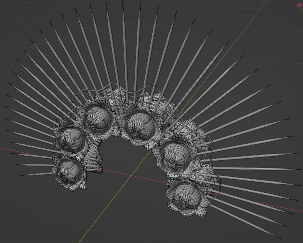 薔薇のハロークラウン