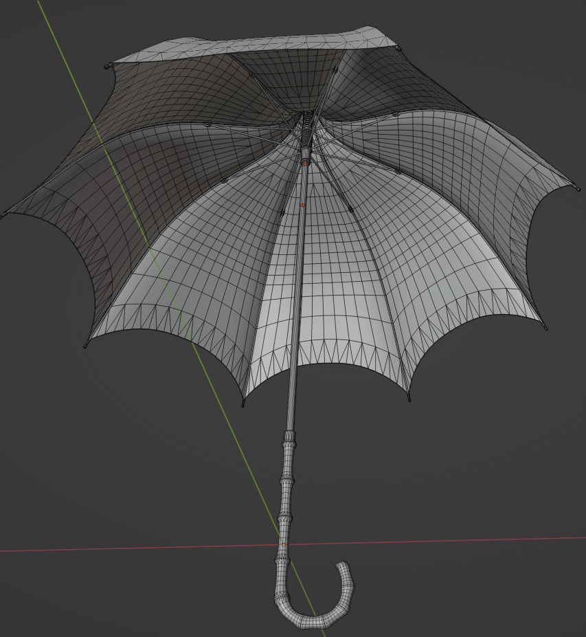 パゴタ傘(こうもり傘)