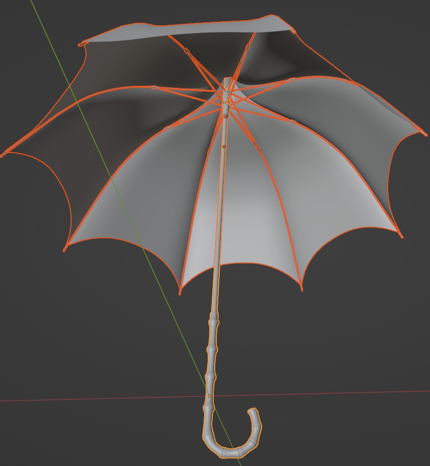 パゴタ傘(こうもり傘)