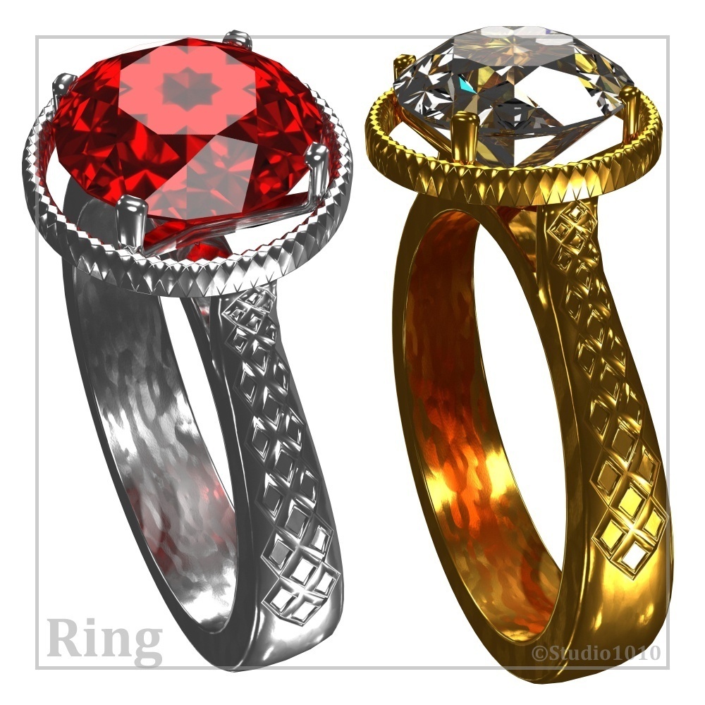 指輪セット vol.1_9モデル/16ファイル