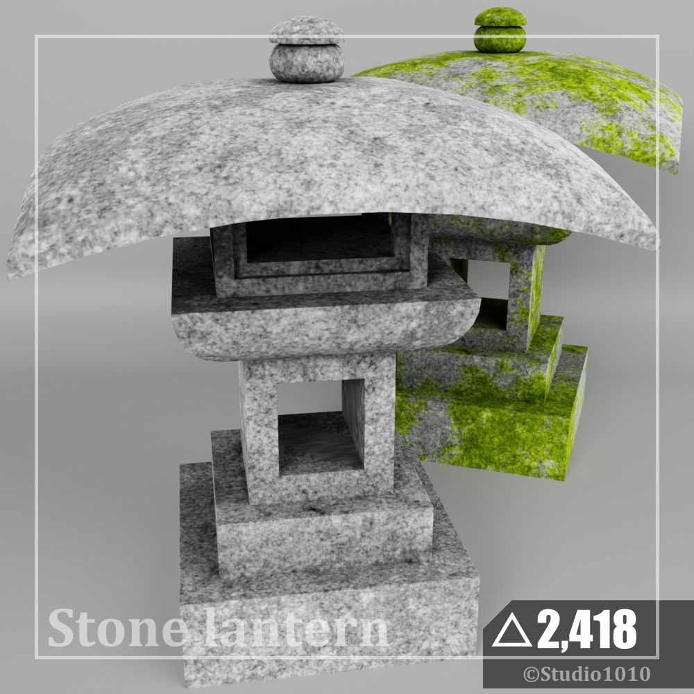 灯籠 vol.7_雪見灯篭(勧修寺型)