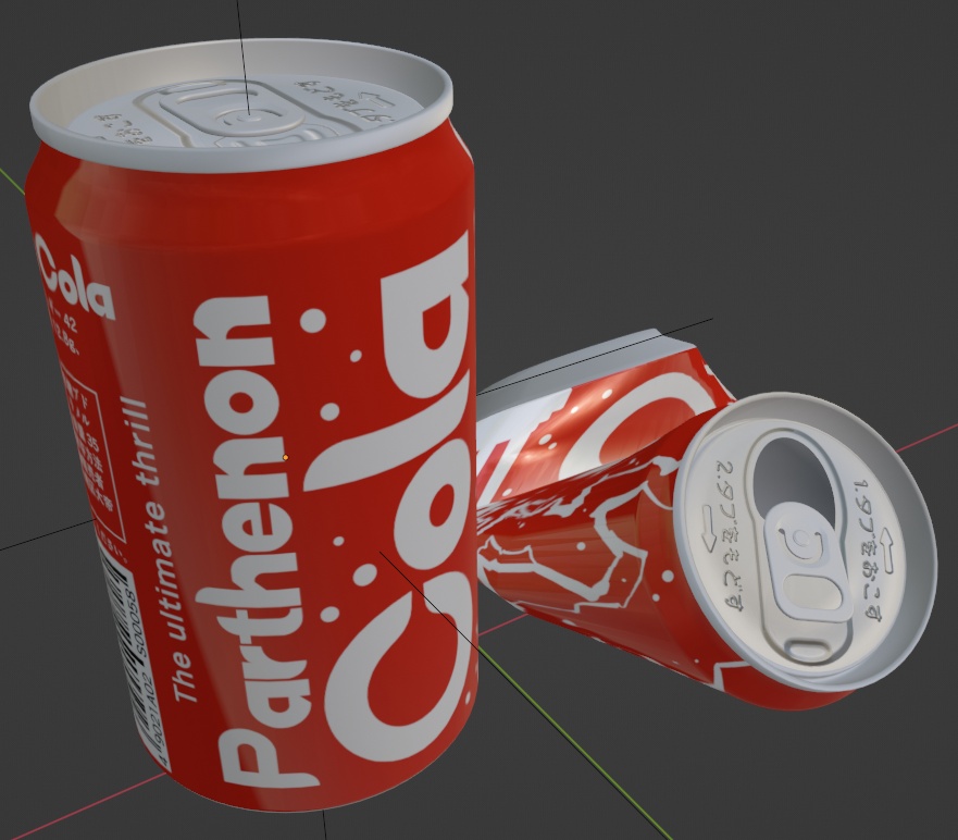 缶(350ml) vol.2_コーラ(パルテノンコーラ)