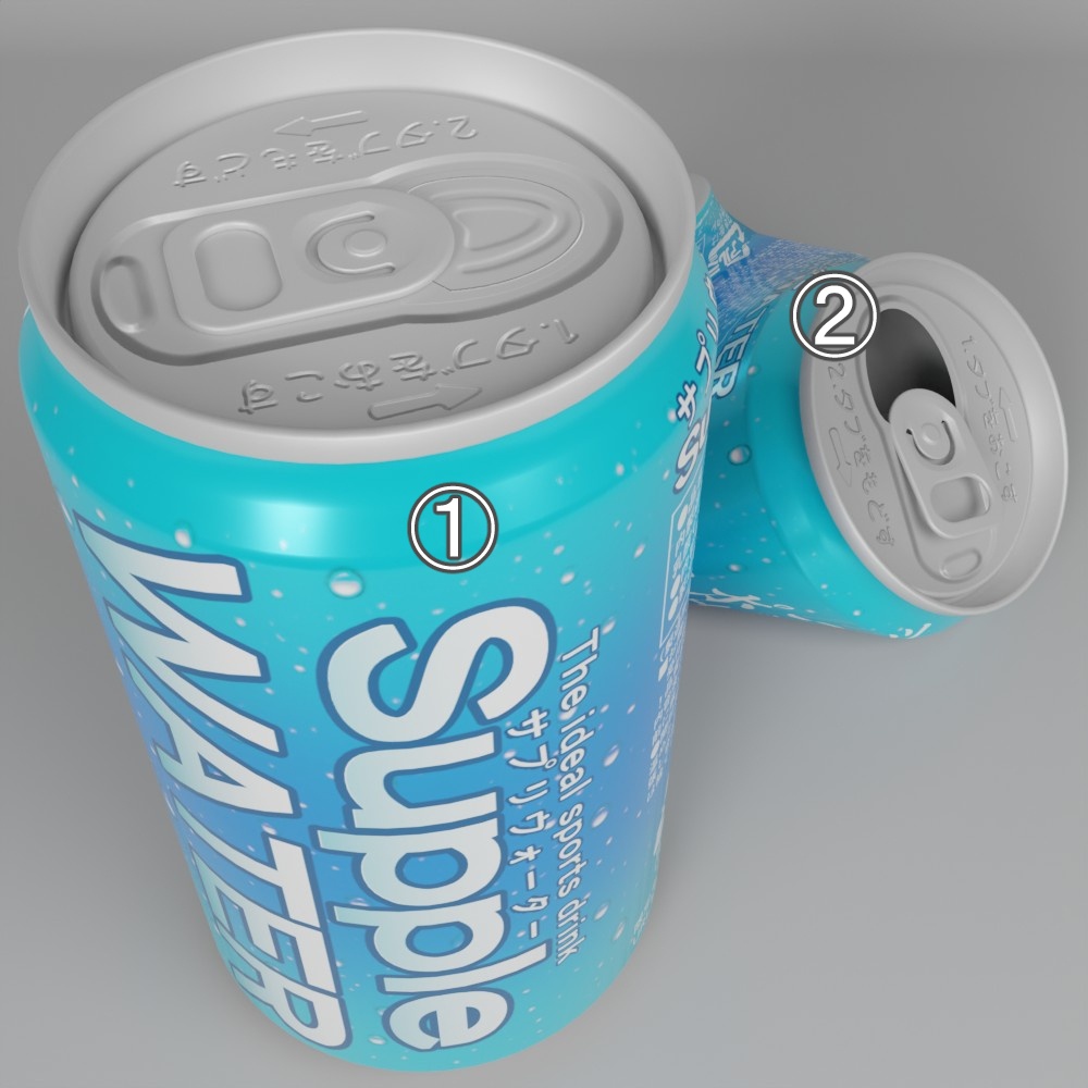 缶(350ml) vol.3_スポーツドリンク(サプリウォーター)