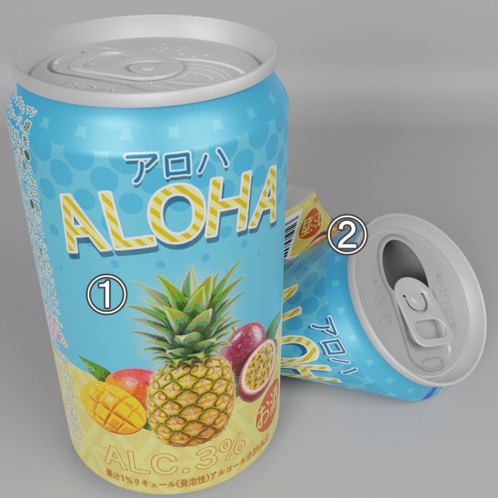 缶(350ml) vol.5_チューハイ(ALOHA)