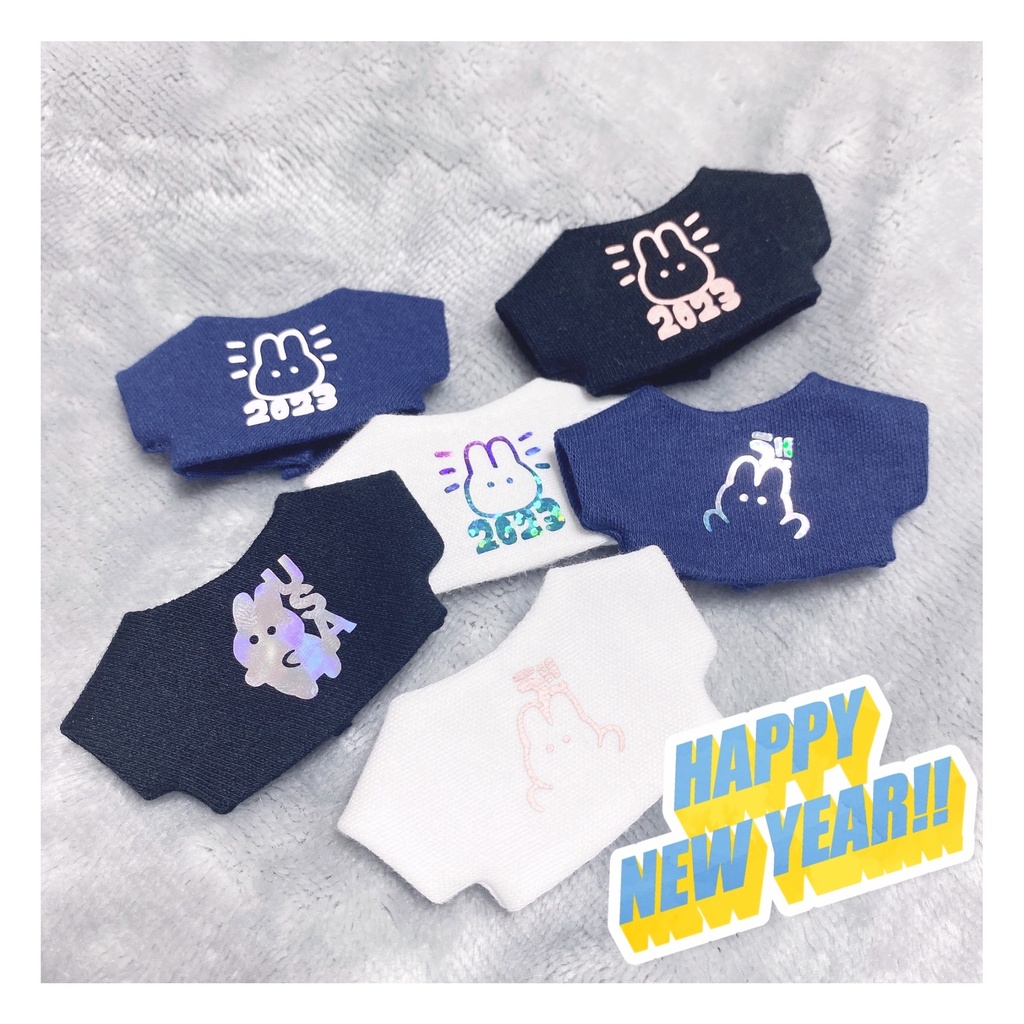 1/15 21時~再販＊2023うさちゃんTシャツガチャ