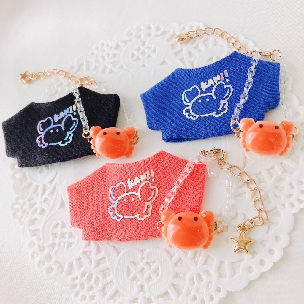 キラキラカニちゃんシャツset