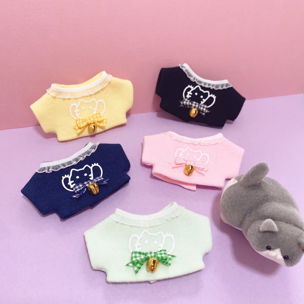 鈴付き!ネコちゃんフリルシャツ
