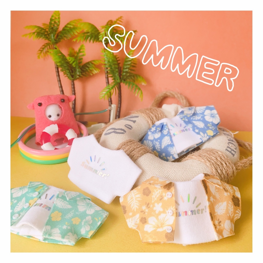 推し色Summerアロハシャツset