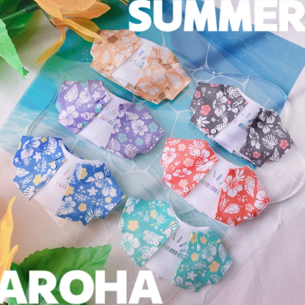 推し色Summerアロハシャツset