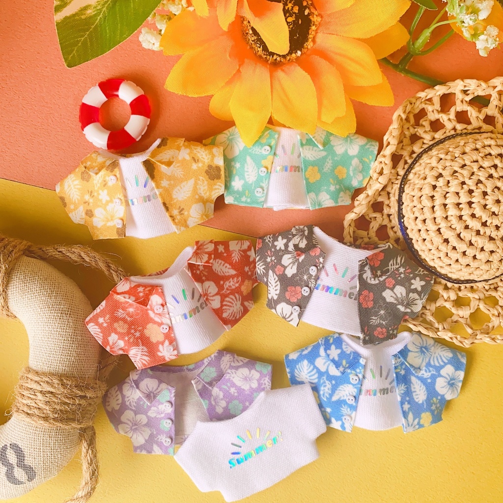 推し色Summerアロハシャツset