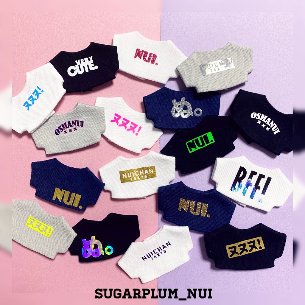 RANDOM "MOJI" TシャツGACHA!