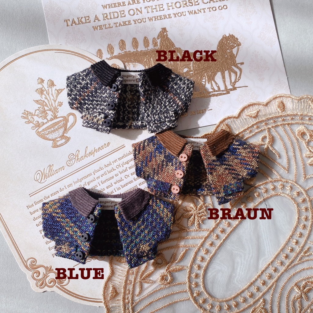 ツイードチェックジャケット