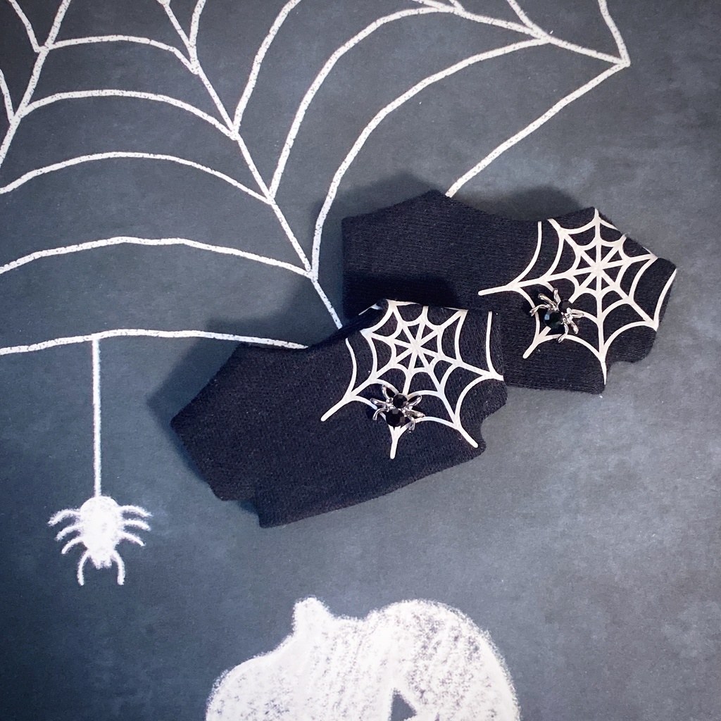 スパイダーなシャツ/うさかぼキャンディポシェット