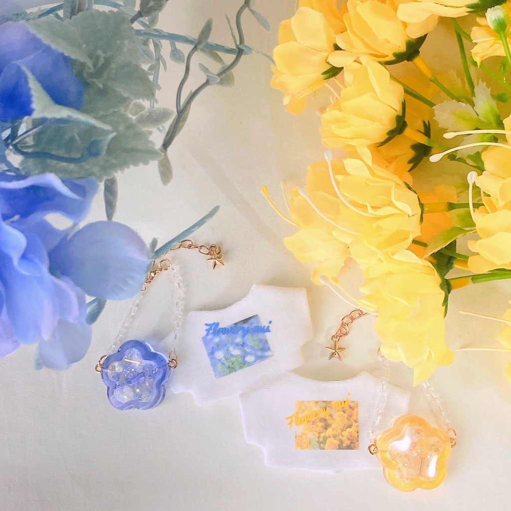 FloweryTシャツ&ポシェットset