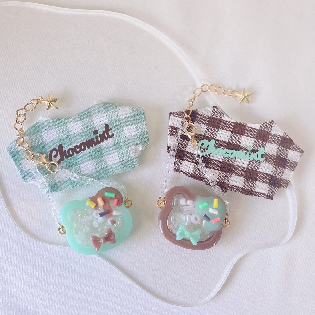 チョコミントくまちゃんset