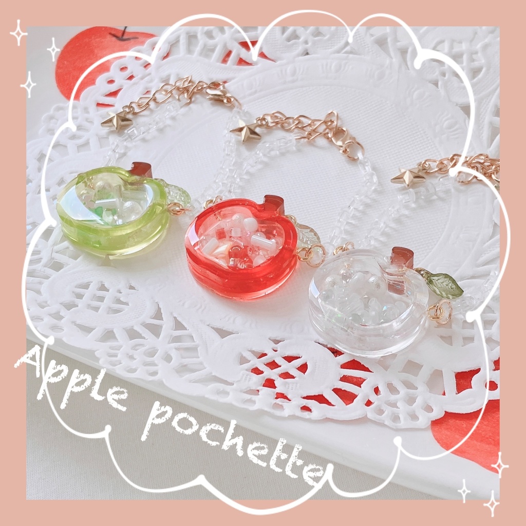 きらきらアップルポシェット🍎