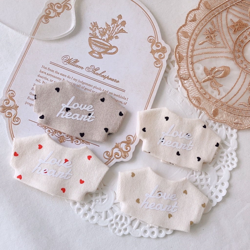 ハート♡プリントシャツ